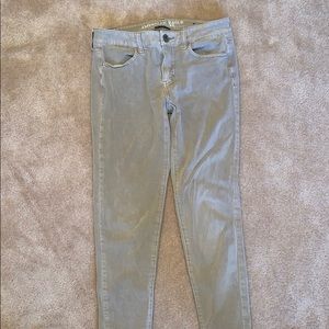 Grey American Eagle Jeans.